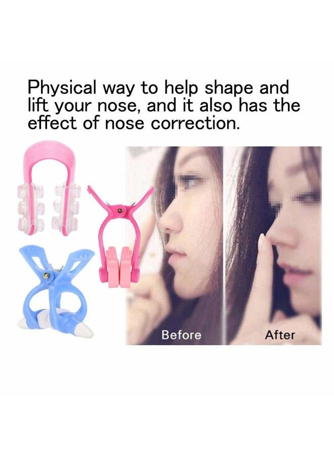 Sonew 3Pcs Nose Shaper Clip Nose Up Lifting Painless Nose Up Lifting Shaping Clip Nose Bridge Straightener Corrector, Soft Safety Silicone Nose Lifter Beauty Clip Tools for Women Men - Image 5